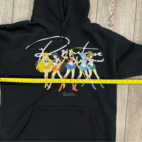 Primitive × Sailor Moon Black Hoodie — Size M — Rare Collab - Picture 6 of 7